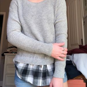 Grey sweater